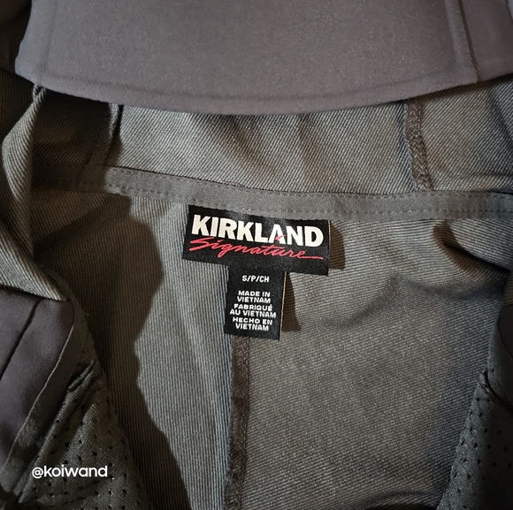 Kirkland Signature Men's Stretch Water Repellent Wind Resistance Jacket Size S - Picture 16 of 16